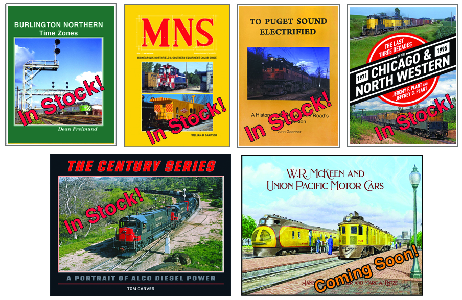 Newest Railroad Books